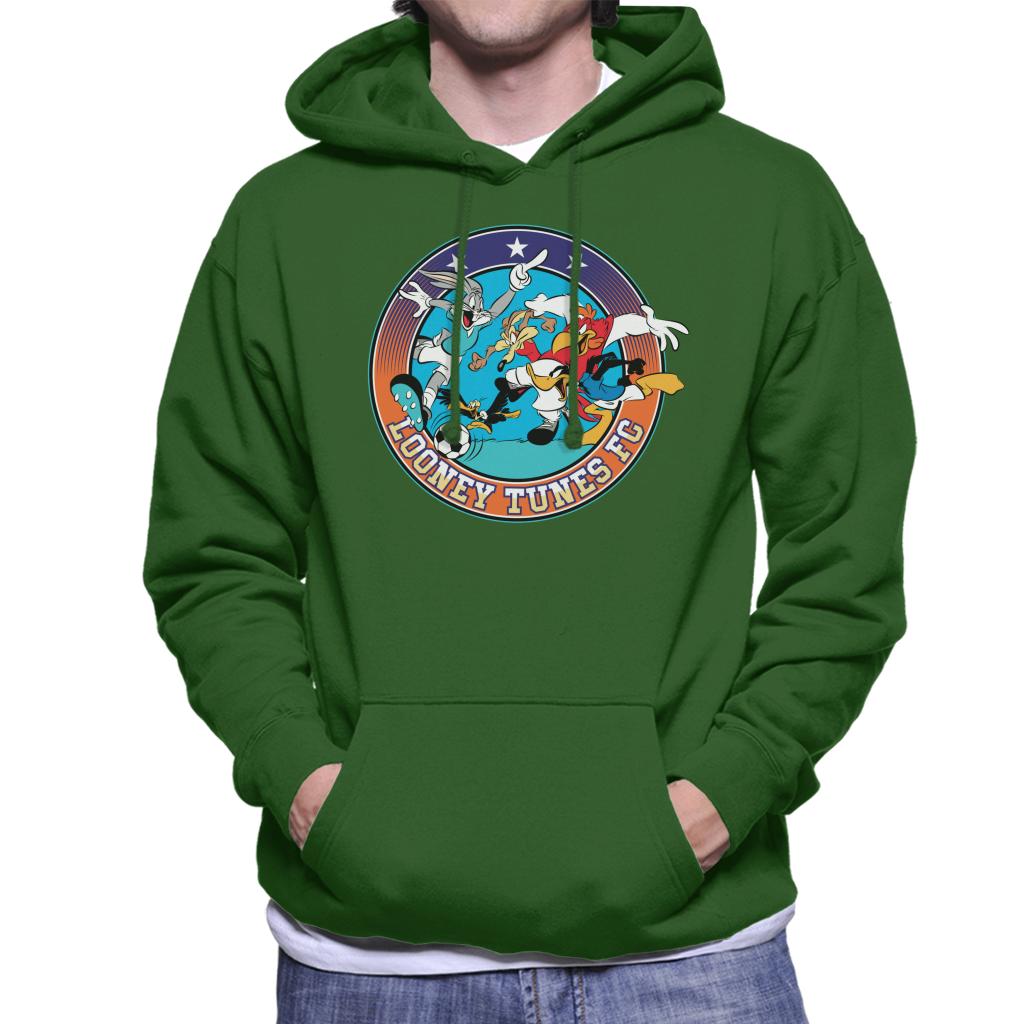 Looney Tunes Football FC Men's Hooded Sweatshirt-ALL + EVERY