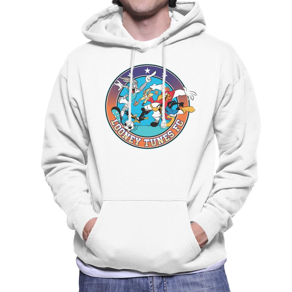 Looney Tunes Football FC Men's Hooded Sweatshirt-ALL + EVERY