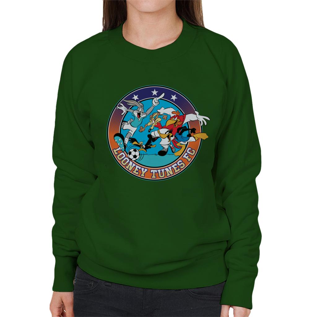 Looney Tunes Football FC Women's Sweatshirt-ALL + EVERY