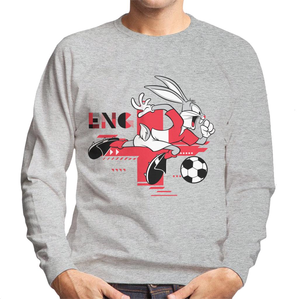 Looney Tunes Football Bugs Bunny Sprinting Men's Sweatshirt-ALL + EVERY