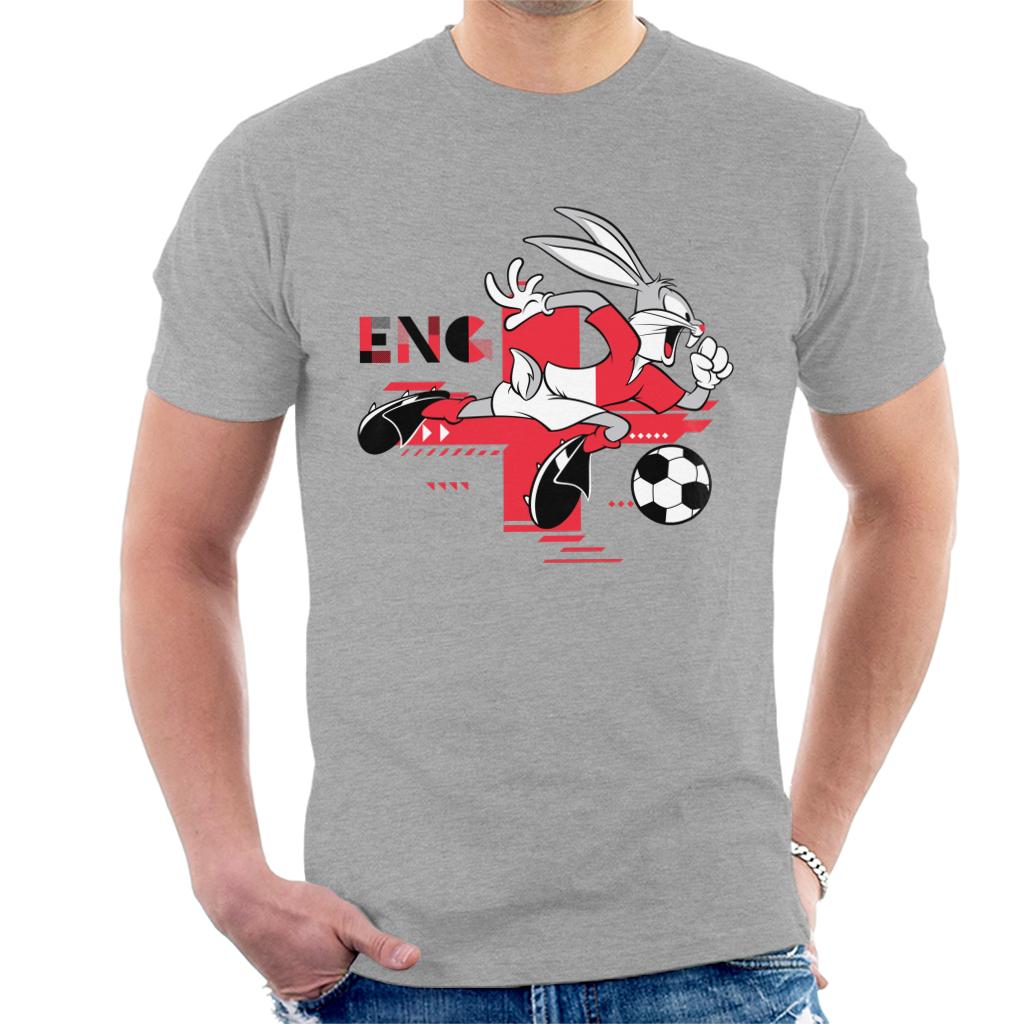 Looney Tunes Football Bugs Bunny Sprinting Men's T-Shirt-ALL + EVERY