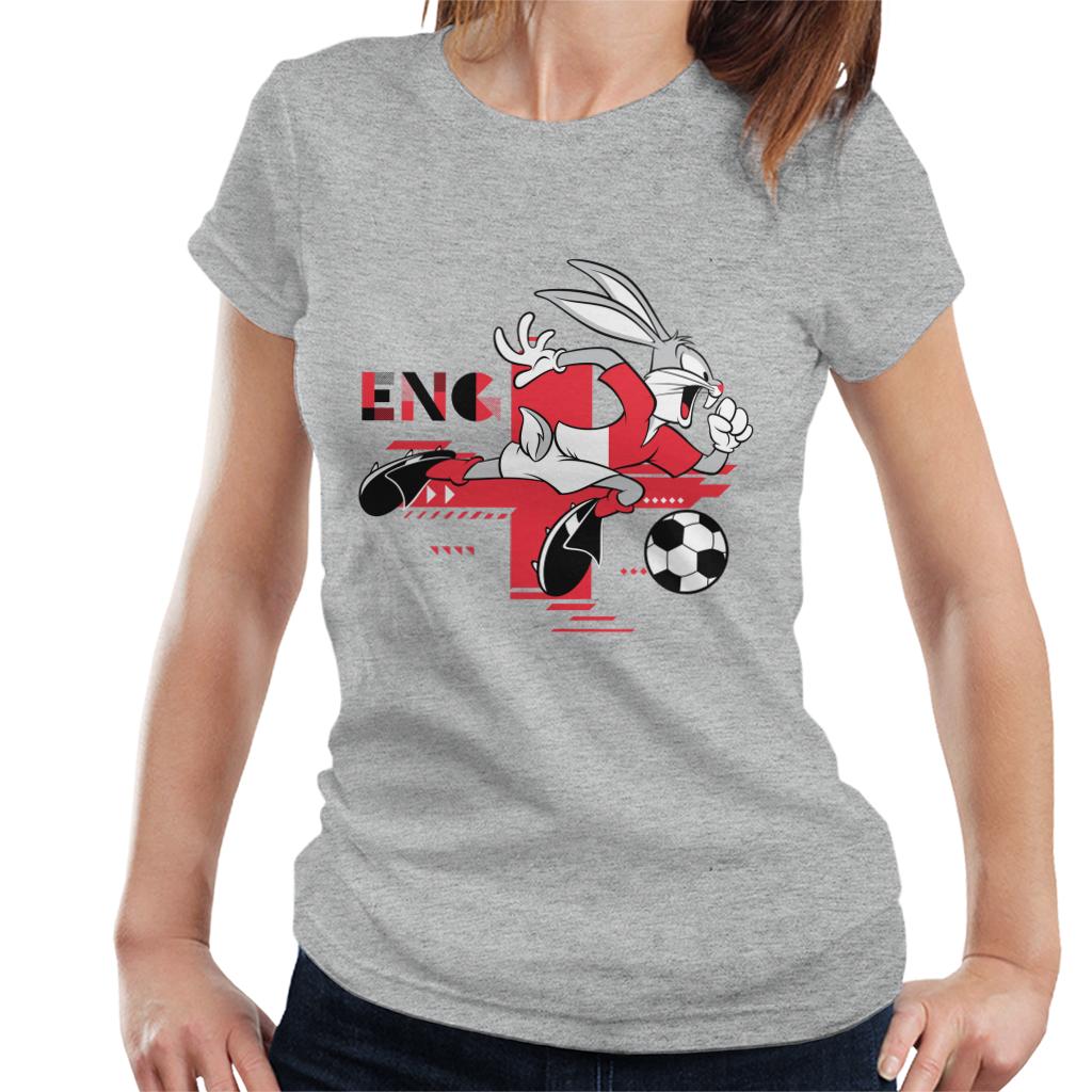 Looney Tunes Football Bugs Bunny Sprinting Women's T-Shirt-ALL + EVERY