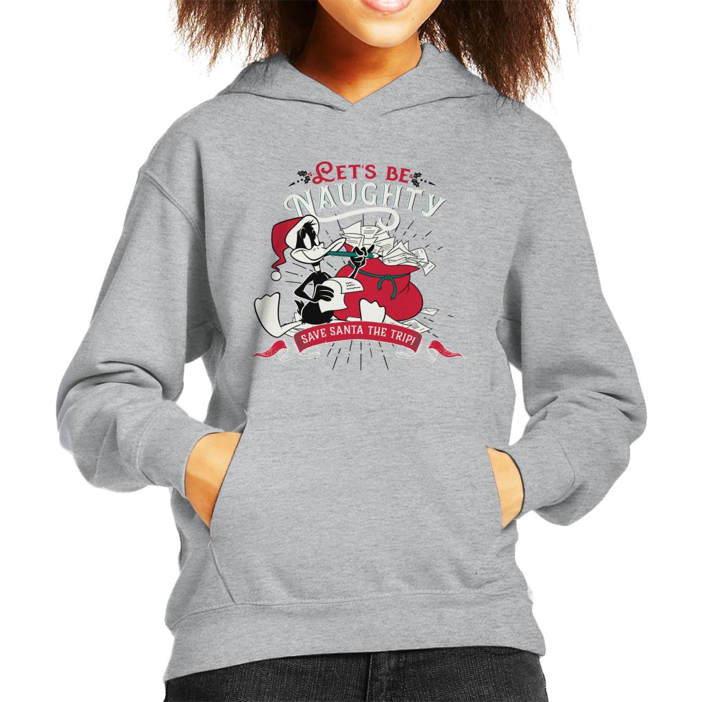 Looney Tunes Christmas Save Santa The Trip Kid's Hooded Sweatshirt-ALL + EVERY