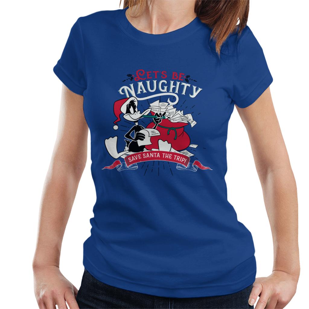 Looney Tunes Christmas Save Santa The Trip Women's T-Shirt-ALL + EVERY