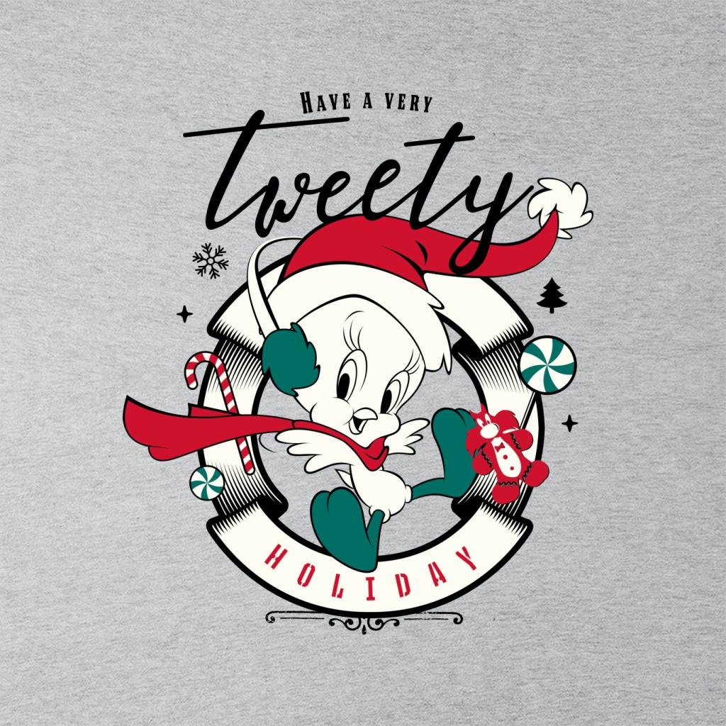 Looney Tunes Christmas Have A Very Tweety Holiday Men's T-Shirt-ALL + EVERY