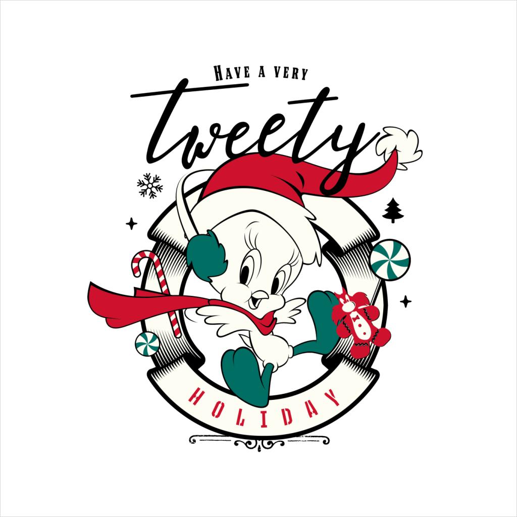 Looney Tunes Christmas Have A Very Tweety Holiday Men's Sweatshirt-ALL + EVERY