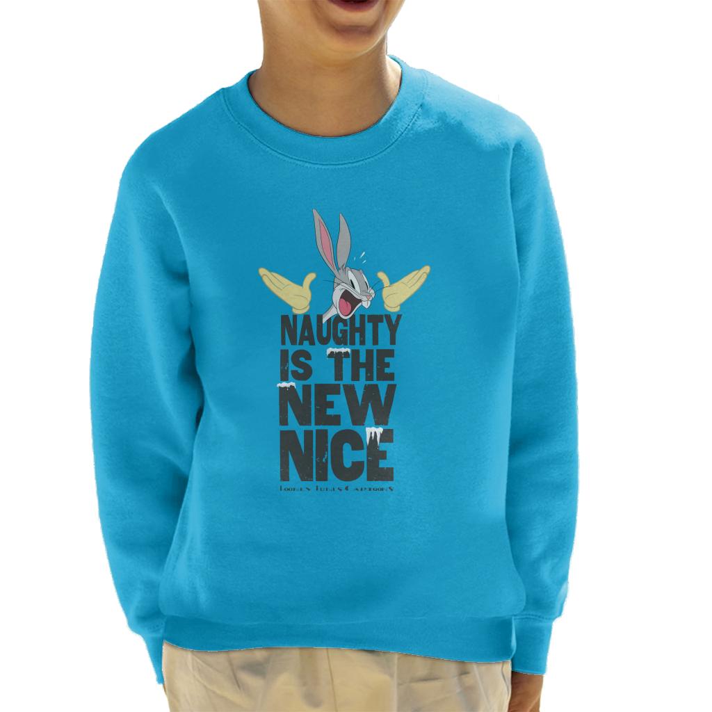 Looney Tunes Christmas Bugs Bunny New Nice Kid's Sweatshirt-ALL + EVERY