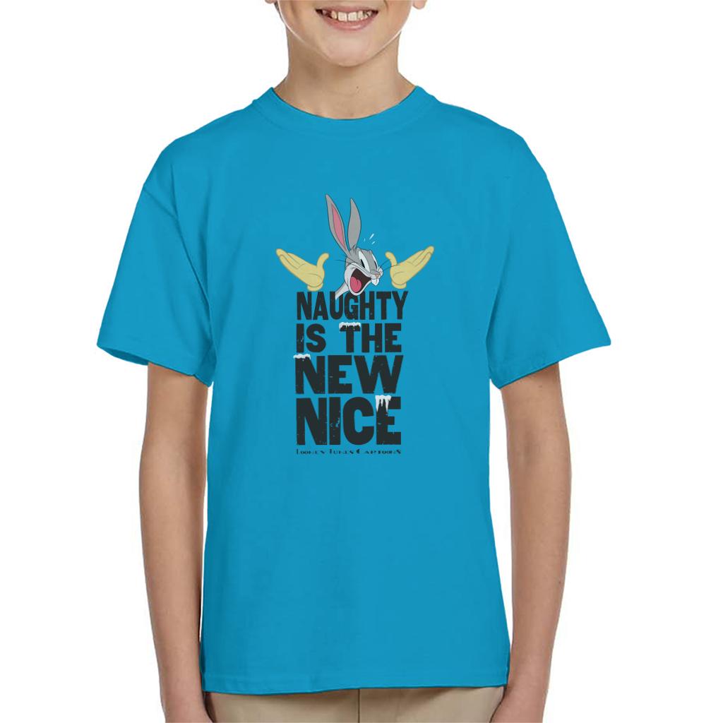 Looney Tunes Christmas Bugs Bunny New Nice Kid's T-Shirt-ALL + EVERY