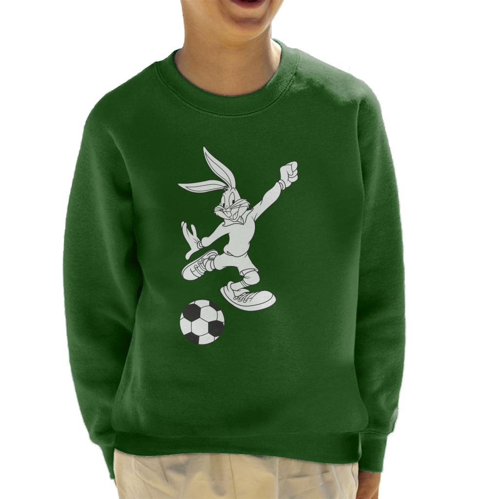 Looney Tunes Football Bugs Bunny Strike Kid's Sweatshirt-ALL + EVERY