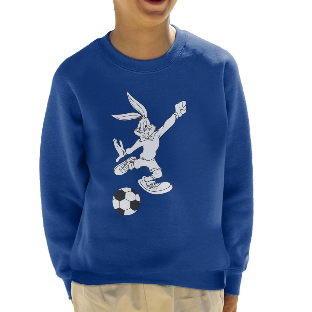 Looney Tunes Football Bugs Bunny Strike Kid's Sweatshirt-ALL + EVERY