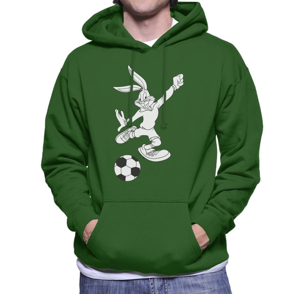 Looney Tunes Football Bugs Bunny Strike Men's Hooded Sweatshirt-ALL + EVERY