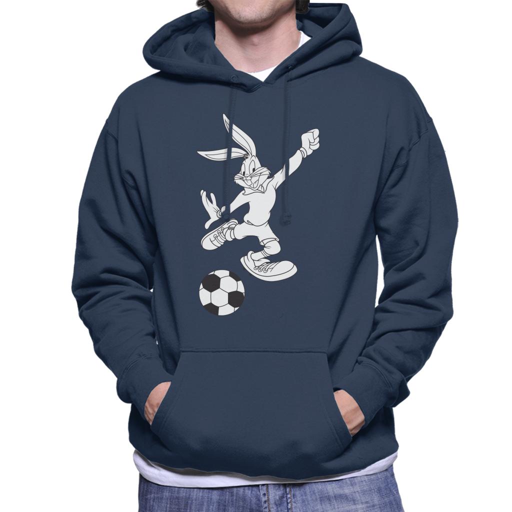 Looney Tunes Football Bugs Bunny Strike Men's Hooded Sweatshirt-ALL + EVERY