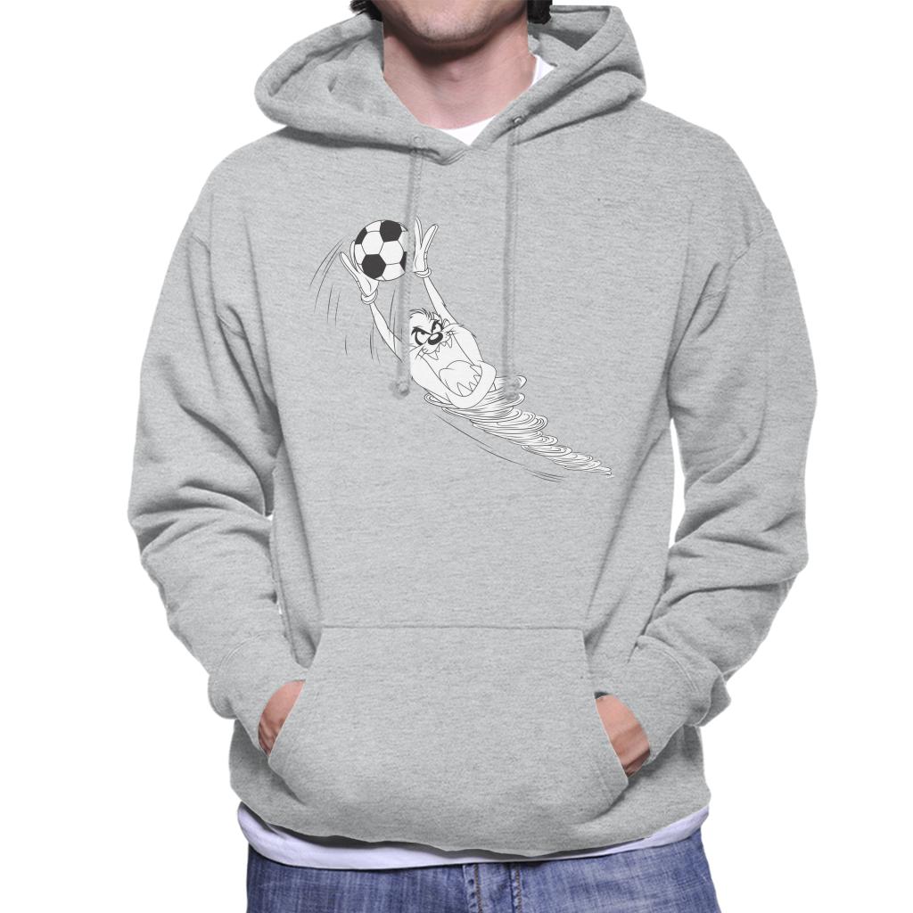 Looney Tunes Football Taz The Goalkeeper Men's Hooded Sweatshirt-ALL + EVERY