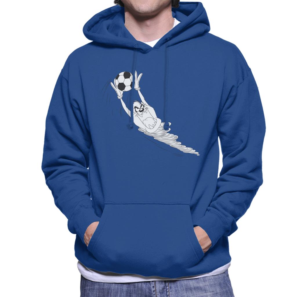 Looney Tunes Football Taz The Goalkeeper Men's Hooded Sweatshirt-ALL + EVERY