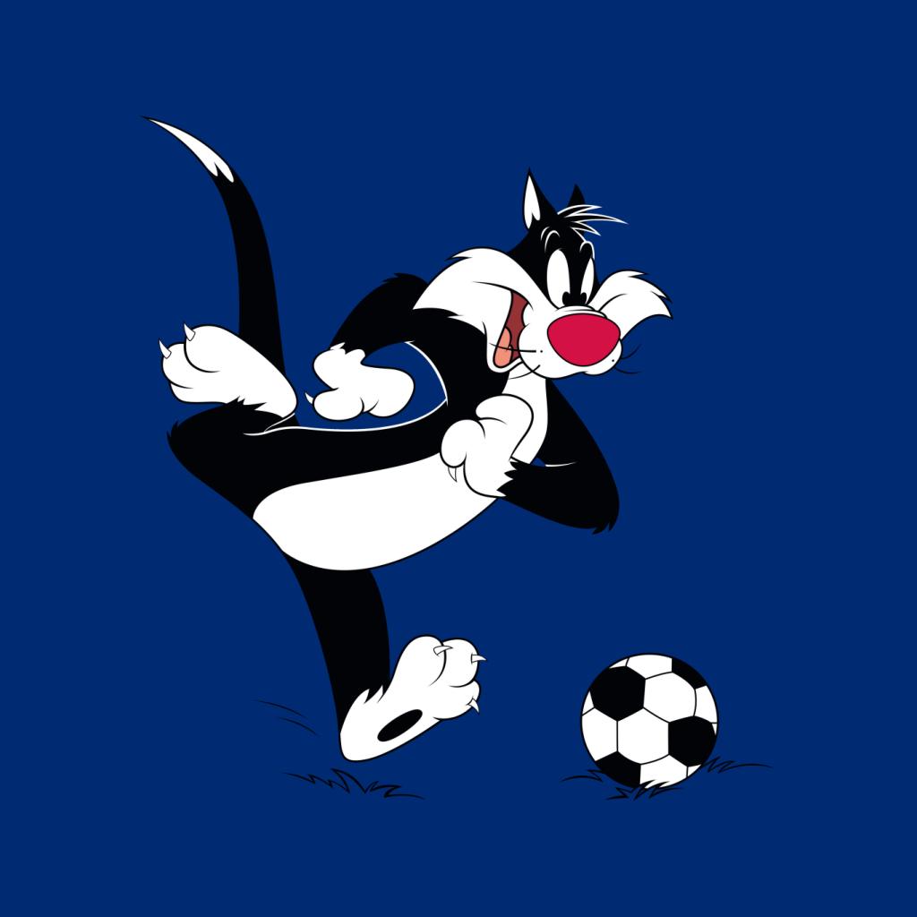 Looney Tunes Football Sylvester Dribble Men's T-Shirt-ALL + EVERY