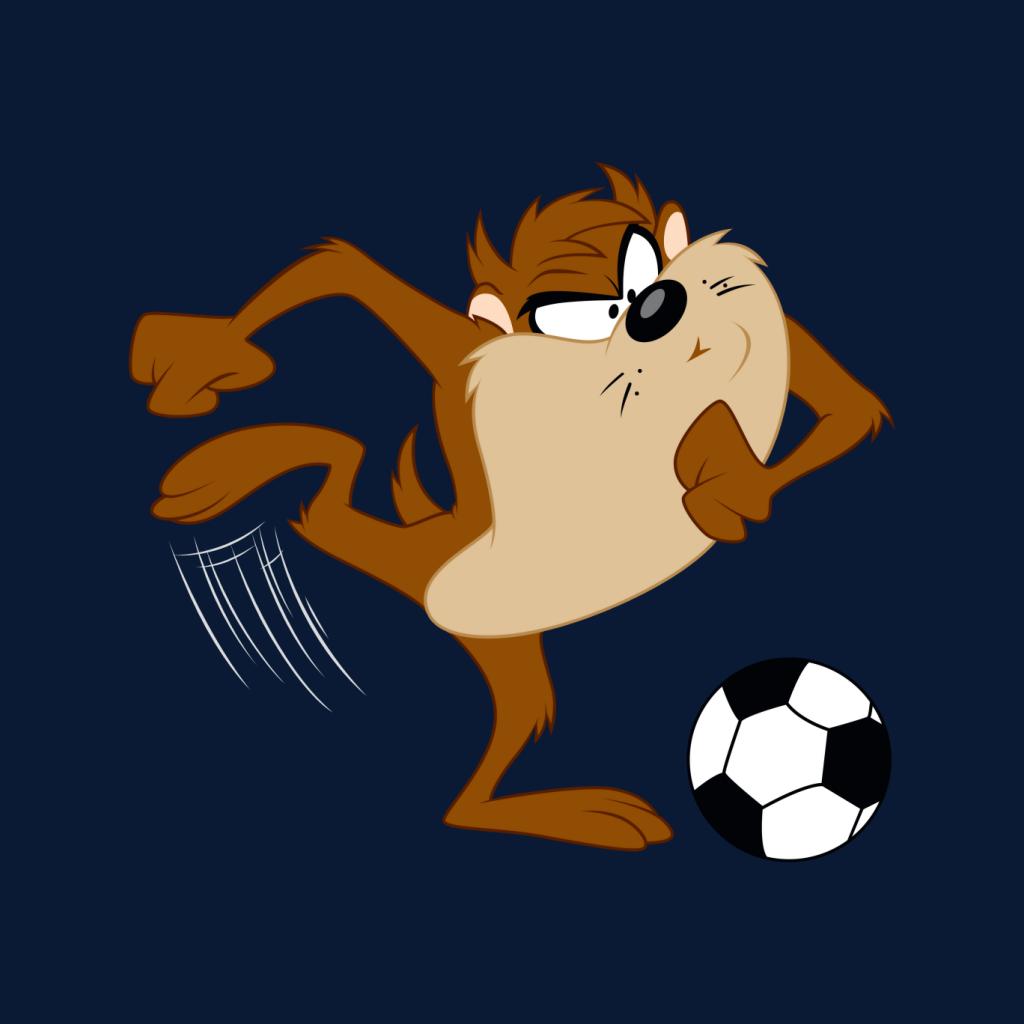 Looney Tunes Football Taz The Striker Women's Sweatshirt-ALL + EVERY