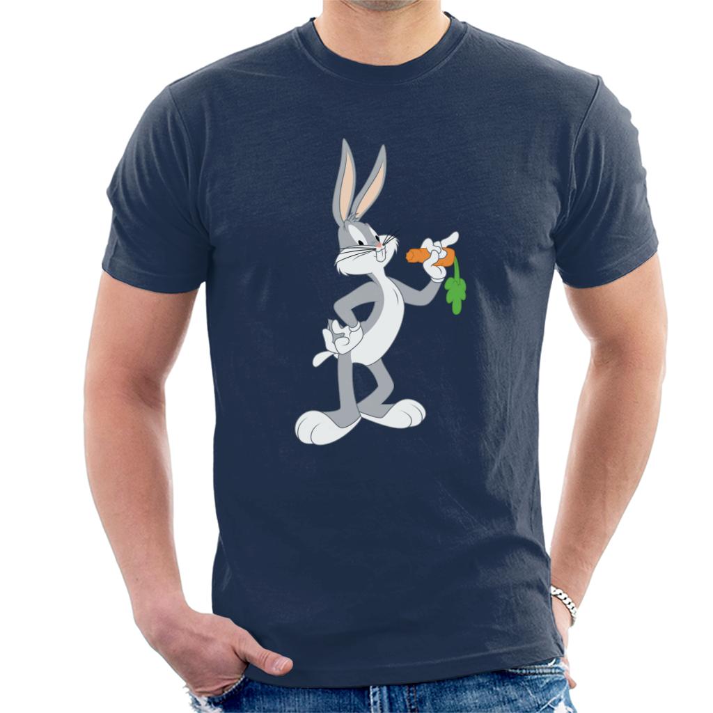 Looney Tunes Bugs Bunny Eating A Carrot Men's T-Shirt-ALL + EVERY