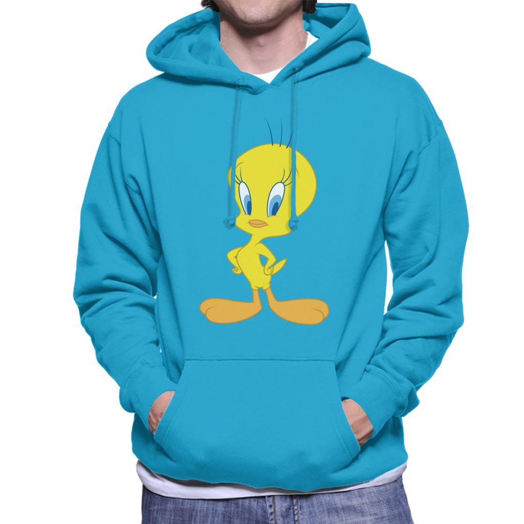 Looney Tunes Tweety Pie Men's Hooded Sweatshirt-ALL + EVERY