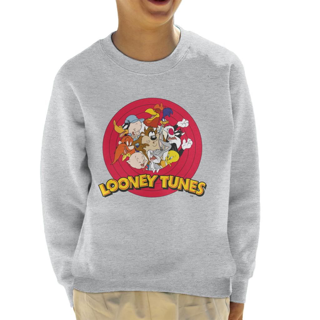 Looney Tunes Opening Scene Characters Kid's Sweatshirt-ALL + EVERY