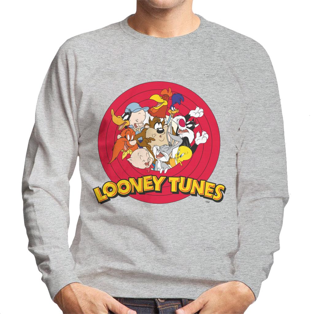 Looney Tunes Opening Scene Characters Men's Sweatshirt-ALL + EVERY