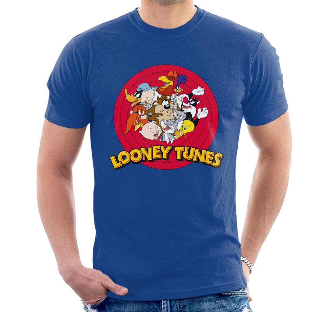 Looney Tunes Opening Scene Characters Men's T-Shirt-ALL + EVERY