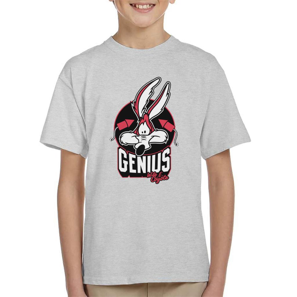 Looney Tunes Wile E Coyote Genius Rockets Kid's T-Shirt-ALL + EVERY