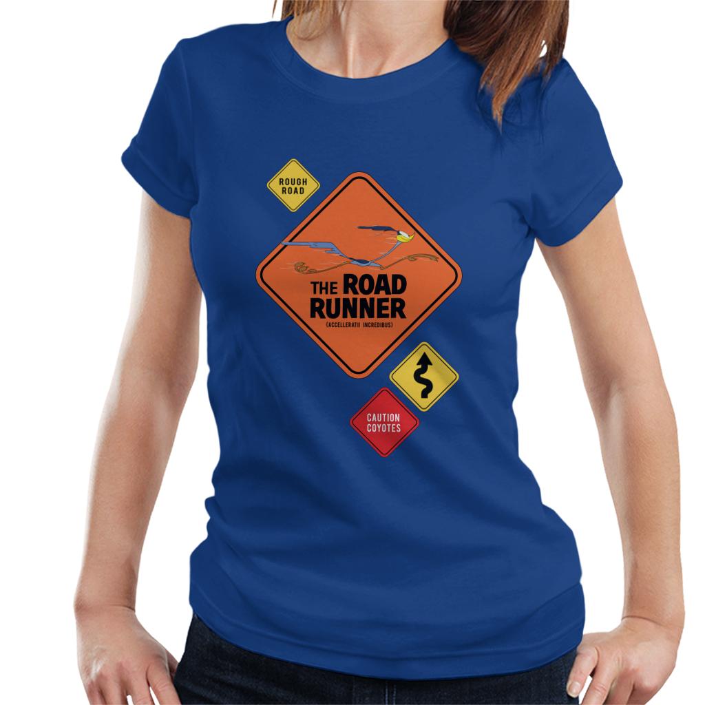 Looney Tunes The Road Runner Signs Women's T-Shirt-ALL + EVERY