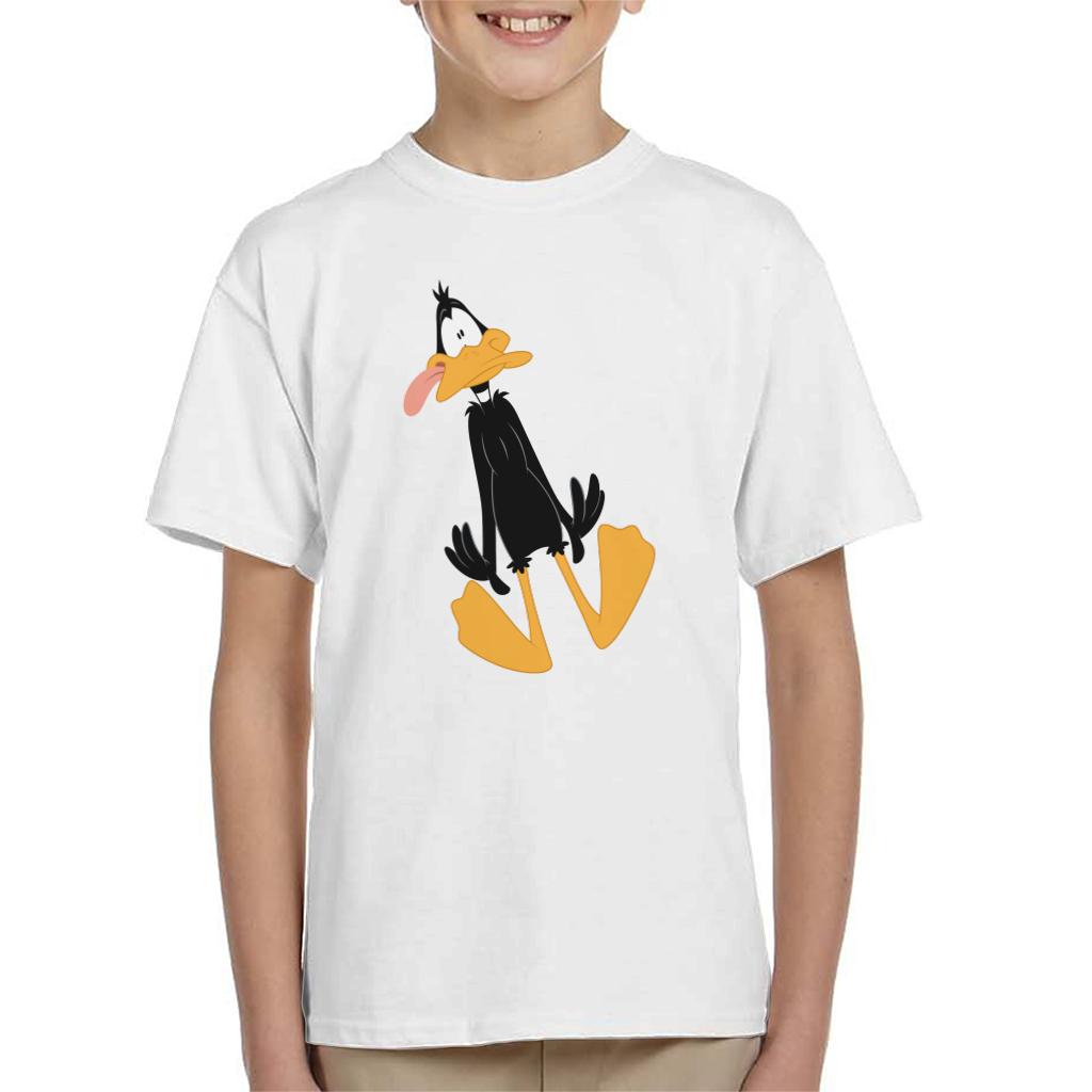 Looney Tunes Daffy Duck Dumbstruck Kid's T-Shirt-ALL + EVERY