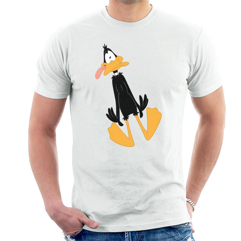 Looney Tunes Daffy Duck Dumbstruck Men's T-Shirt-ALL + EVERY