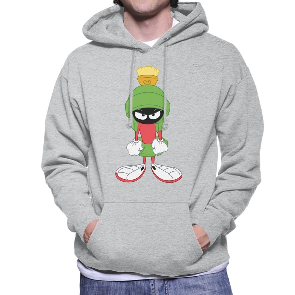 Looney Tunes Marvin The Angry Martian Men's Hooded Sweatshirt-ALL + EVERY