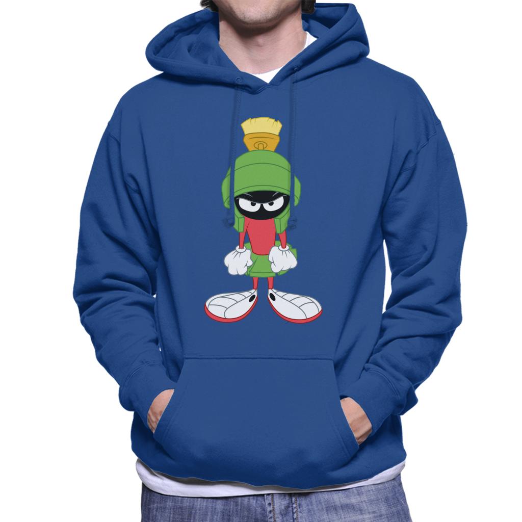 Looney Tunes Marvin The Angry Martian Men's Hooded Sweatshirt-ALL + EVERY