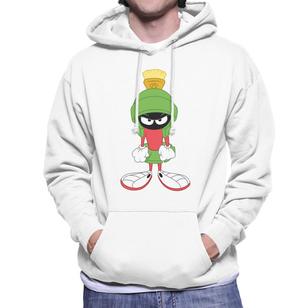 Looney Tunes Marvin The Angry Martian Men's Hooded Sweatshirt-ALL + EVERY