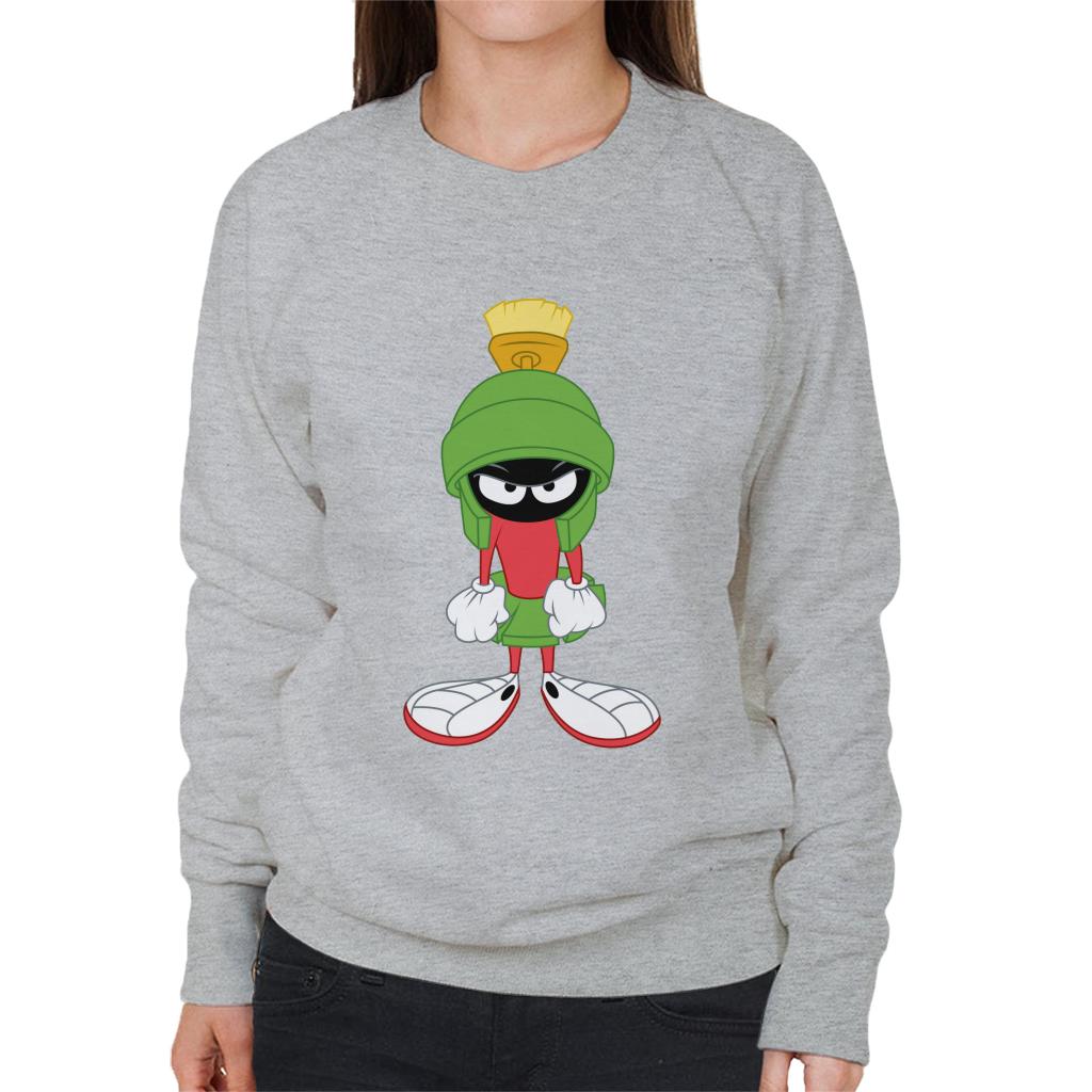 Looney Tunes Marvin The Angry Martian Women's Sweatshirt-ALL + EVERY