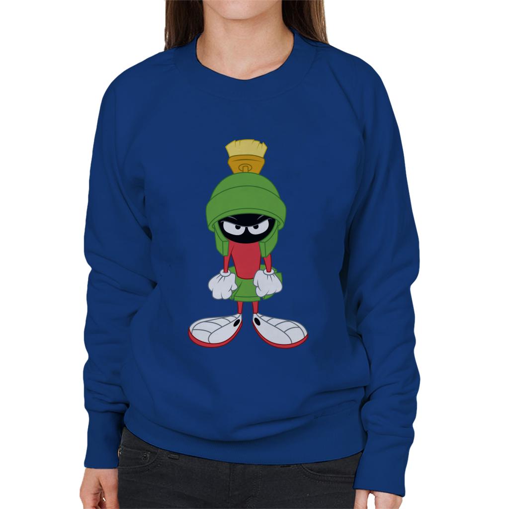 Looney Tunes Marvin The Angry Martian Women's Sweatshirt-ALL + EVERY