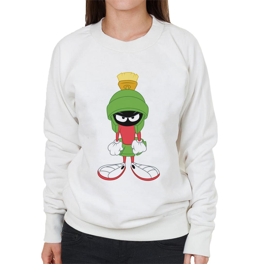 Looney Tunes Marvin The Angry Martian Women's Sweatshirt-ALL + EVERY