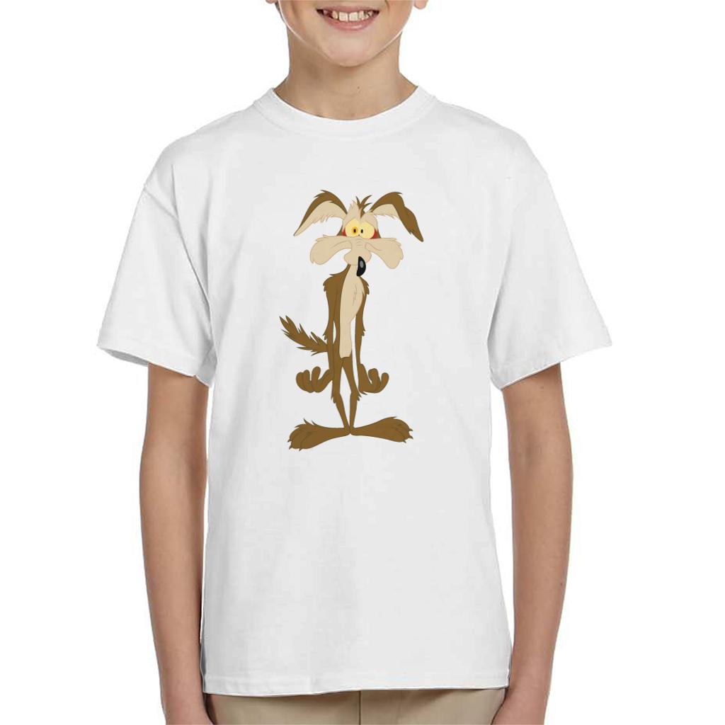 Looney Tunes Wile E Coyote In Trouble Kid's T-Shirt-ALL + EVERY