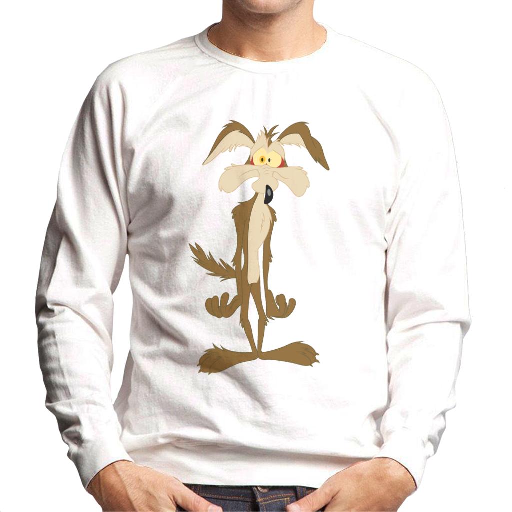 Looney Tunes Wile E Coyote In Trouble Men's Sweatshirt-ALL + EVERY