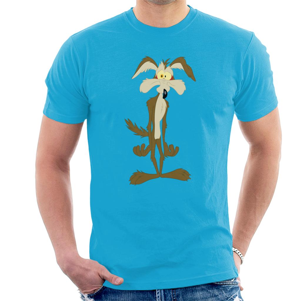 Looney Tunes Wile E Coyote In Trouble Men's T-Shirt-ALL + EVERY