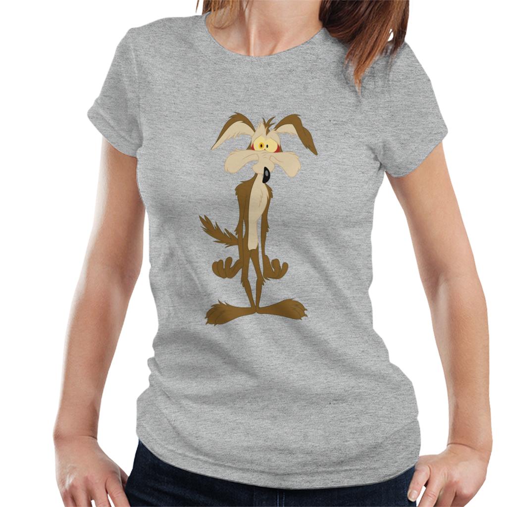 Looney Tunes Wile E Coyote In Trouble Women's T-Shirt-ALL + EVERY