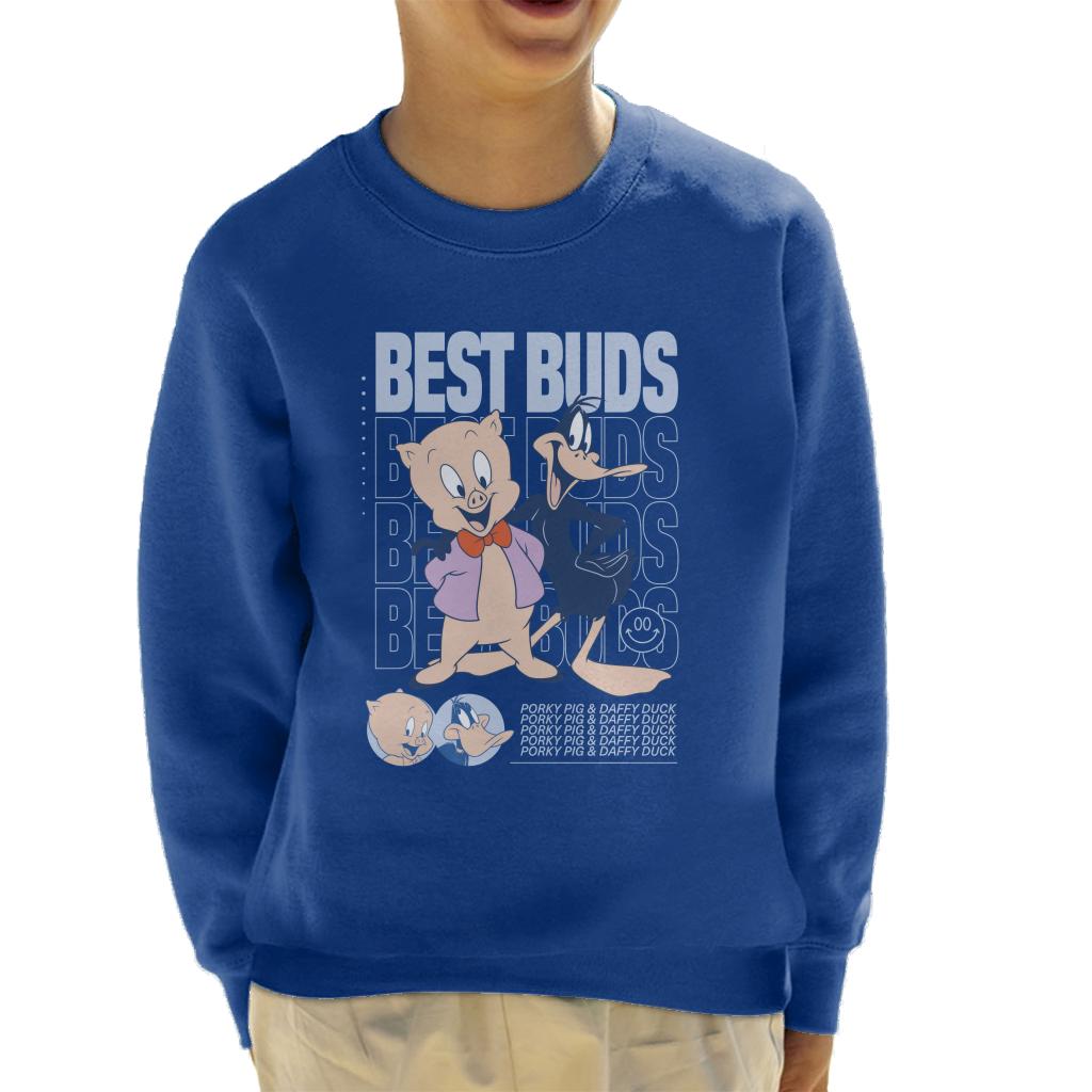 Looney Tunes Porky Pig Daffy Duck Best Buds Kid's Sweatshirt-ALL + EVERY