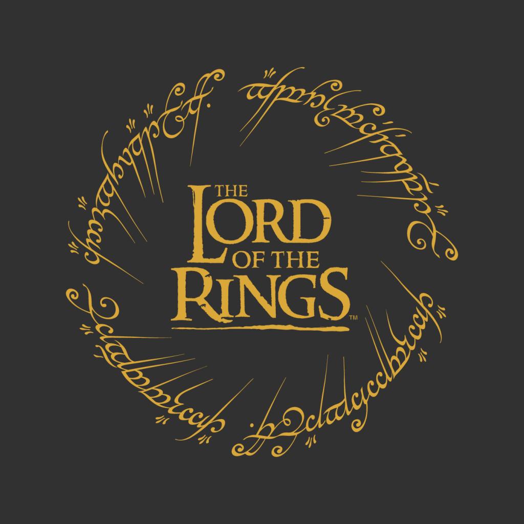 The Lord Of The Rings Logo Ring Inscription Women's Sweatshirt-ALL + EVERY