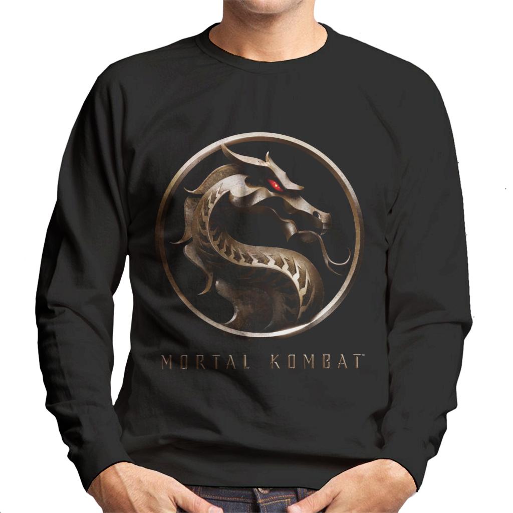 Mortal Kombat Classic Logo Men's Sweatshirt-ALL + EVERY