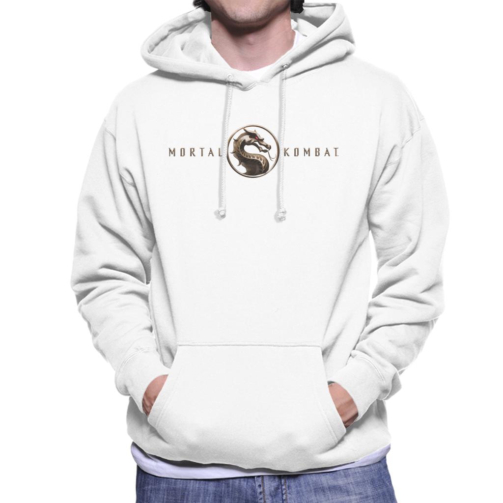 Mortal Kombat Movie Logo Men's Hooded Sweatshirt-ALL + EVERY