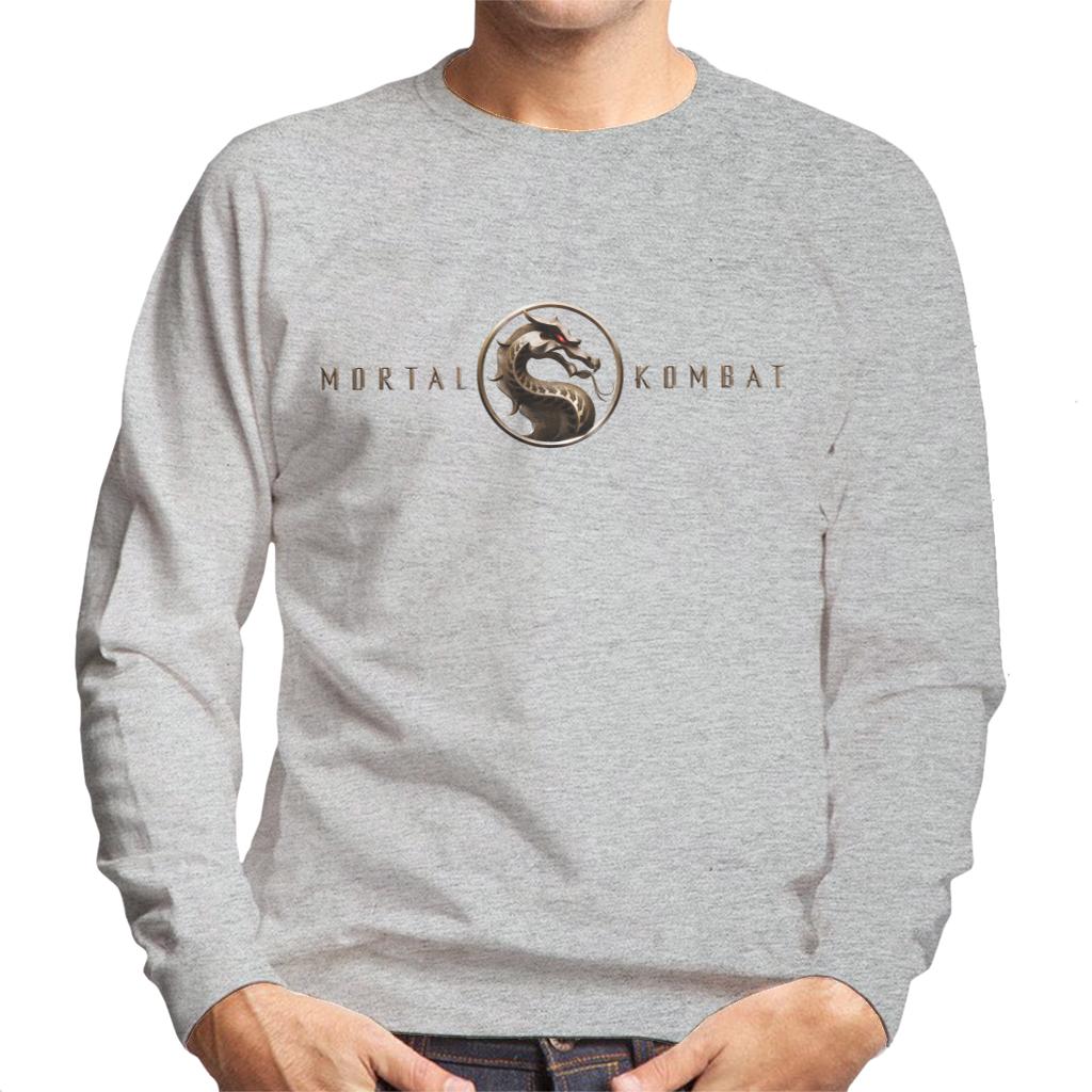 Mortal Kombat Movie Logo Men's Sweatshirt-ALL + EVERY