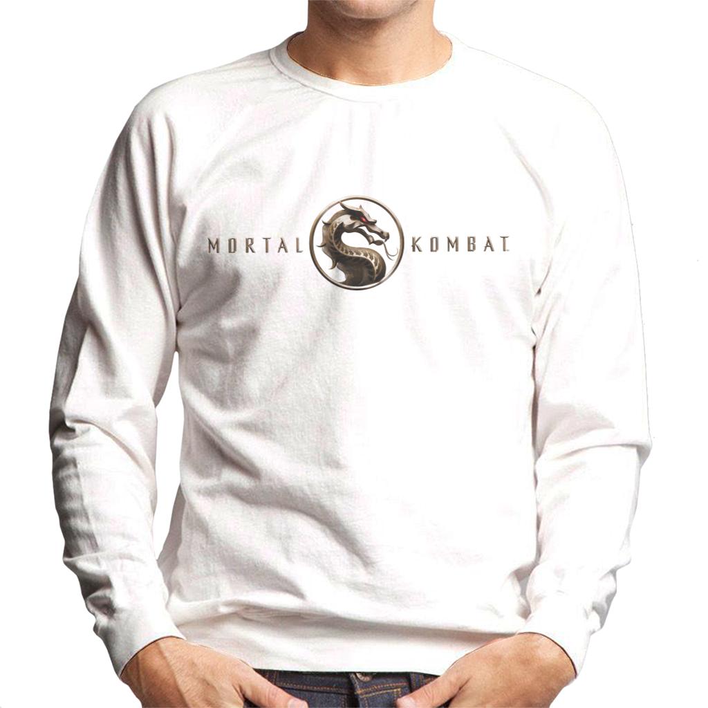 Mortal Kombat Movie Logo Men's Sweatshirt-ALL + EVERY