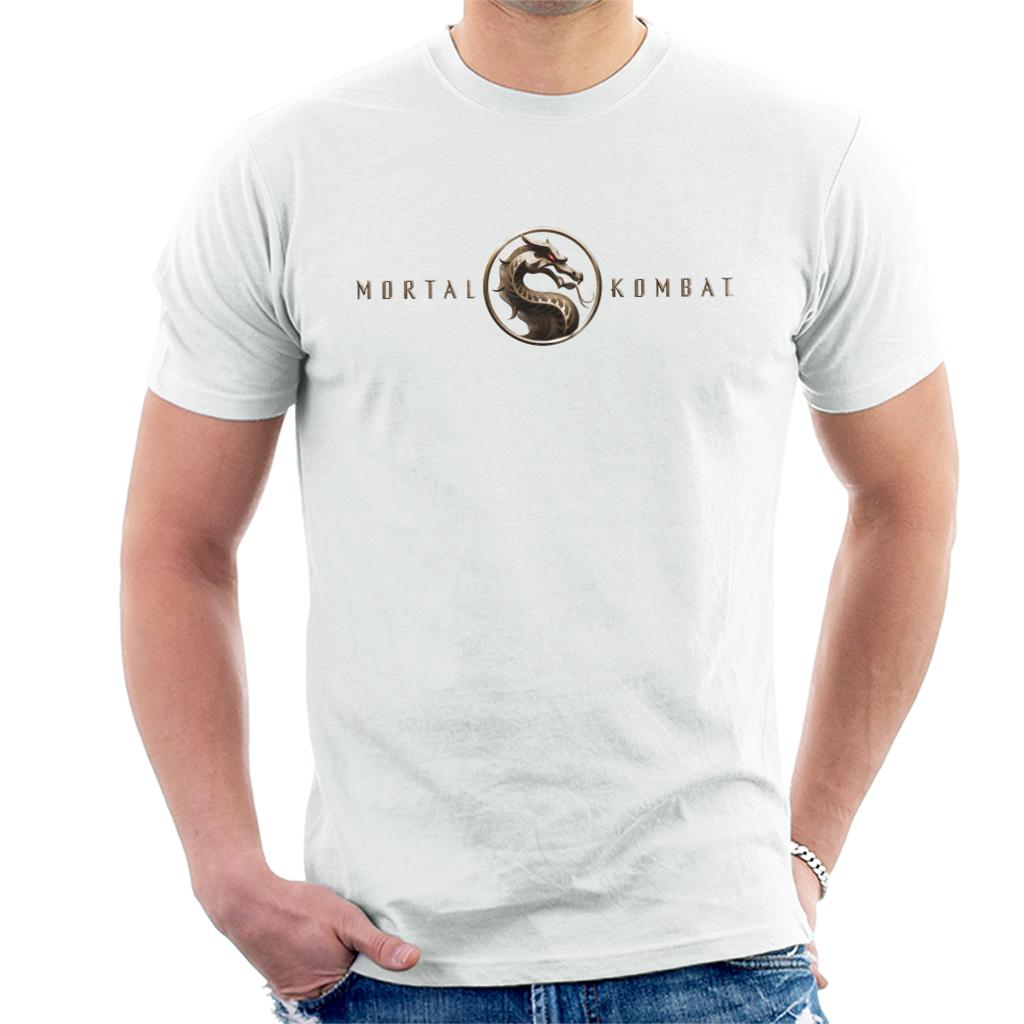 Mortal Kombat Movie Logo Men's T-Shirt-ALL + EVERY