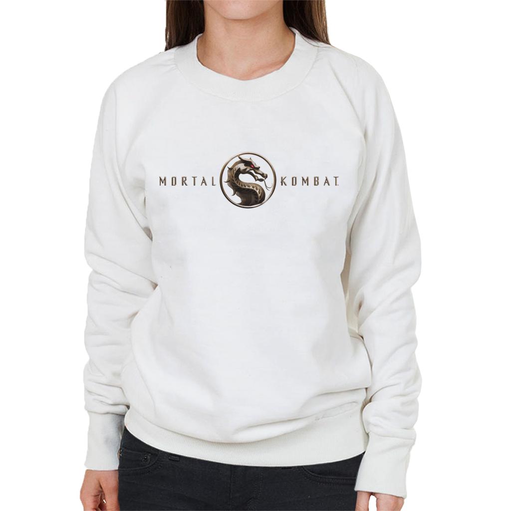 Mortal Kombat Movie Logo Women's Sweatshirt-ALL + EVERY