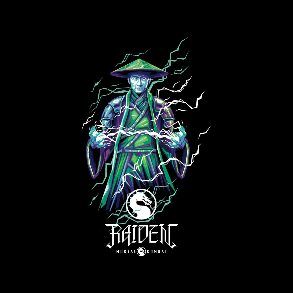 Mortal Kombat Raiden Lightning Bolt Charge Women's Hooded Sweatshirt-ALL + EVERY