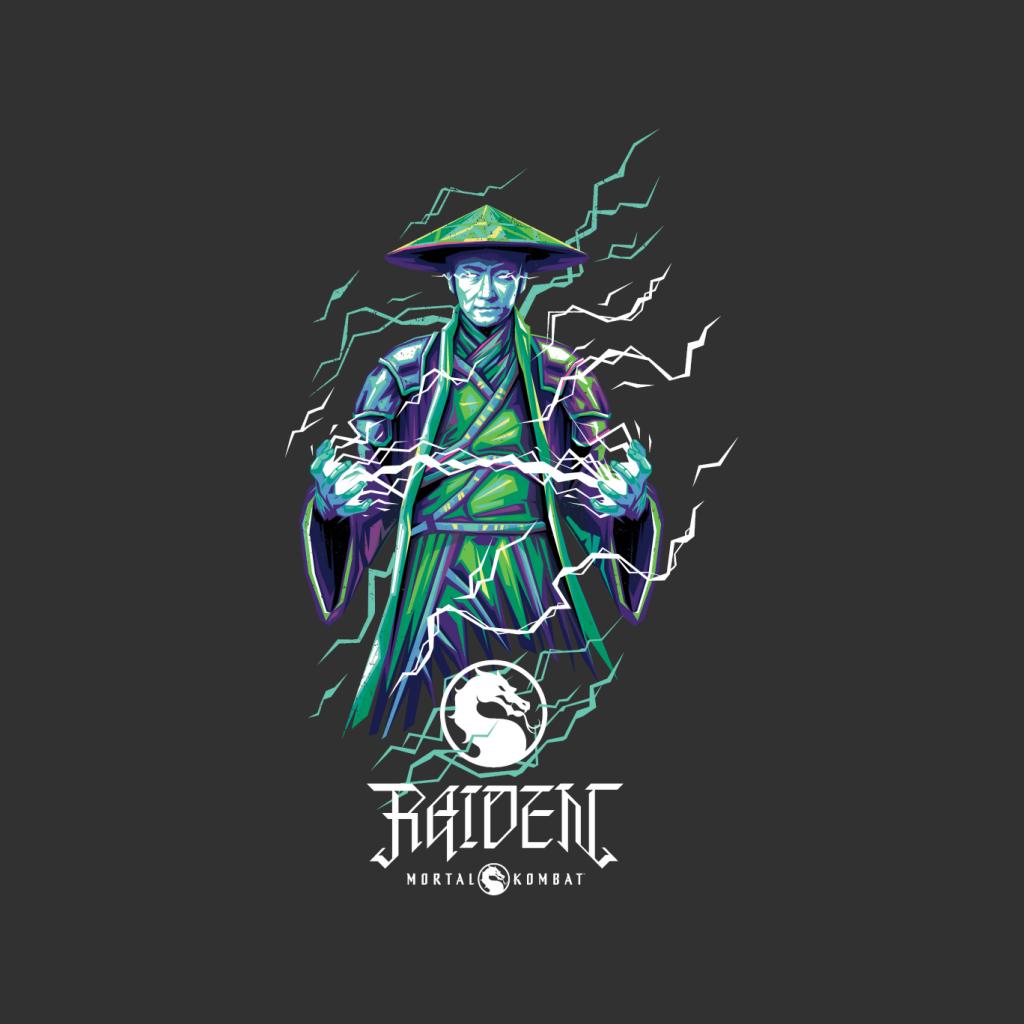 Mortal Kombat Raiden Lightning Bolt Charge Women's Hooded Sweatshirt-ALL + EVERY