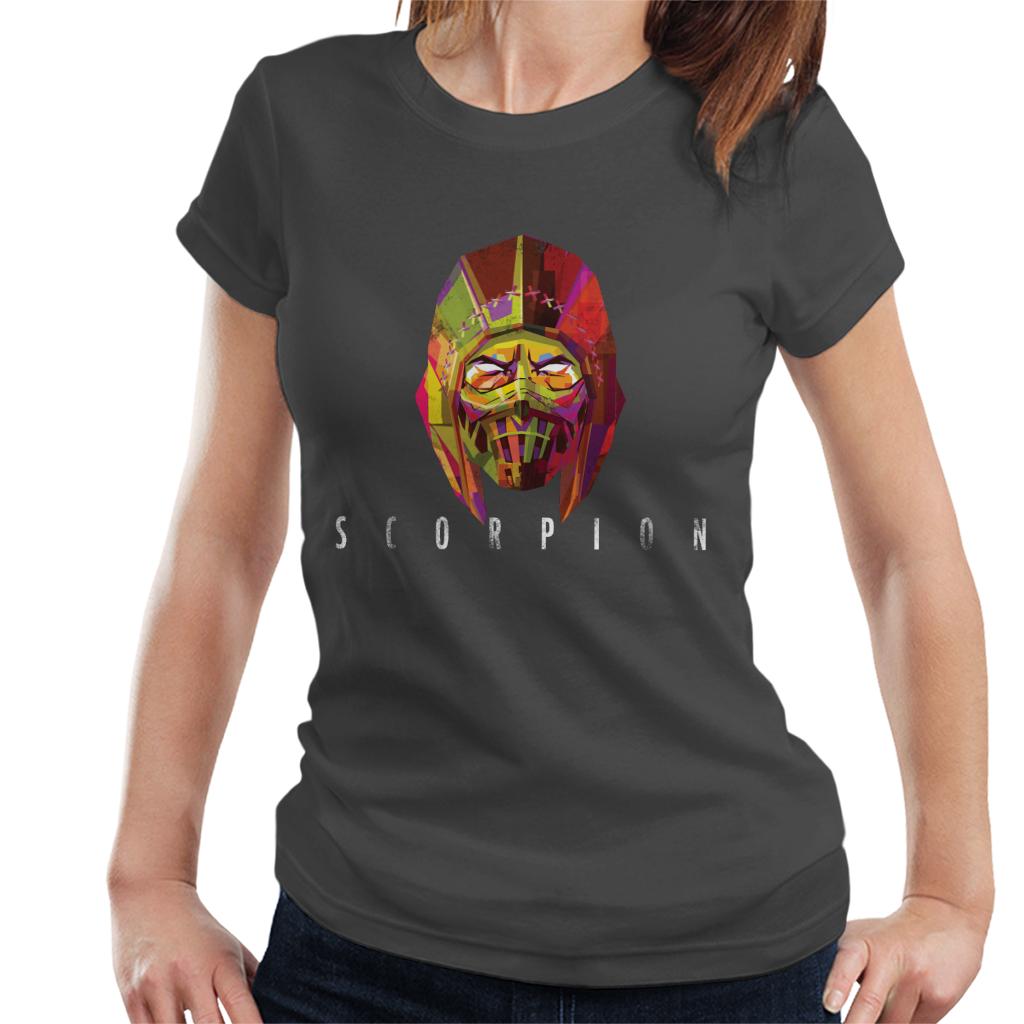 Mortal Kombat Scorpion Mask Women's T-Shirt-ALL + EVERY